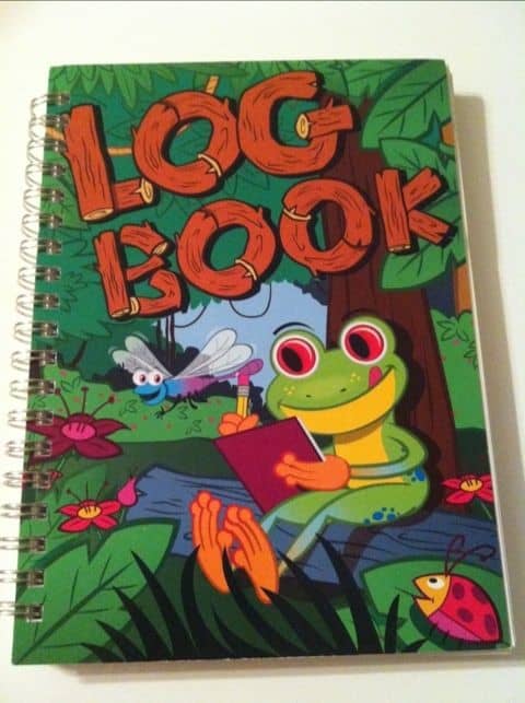 Eli Lilly frog log book