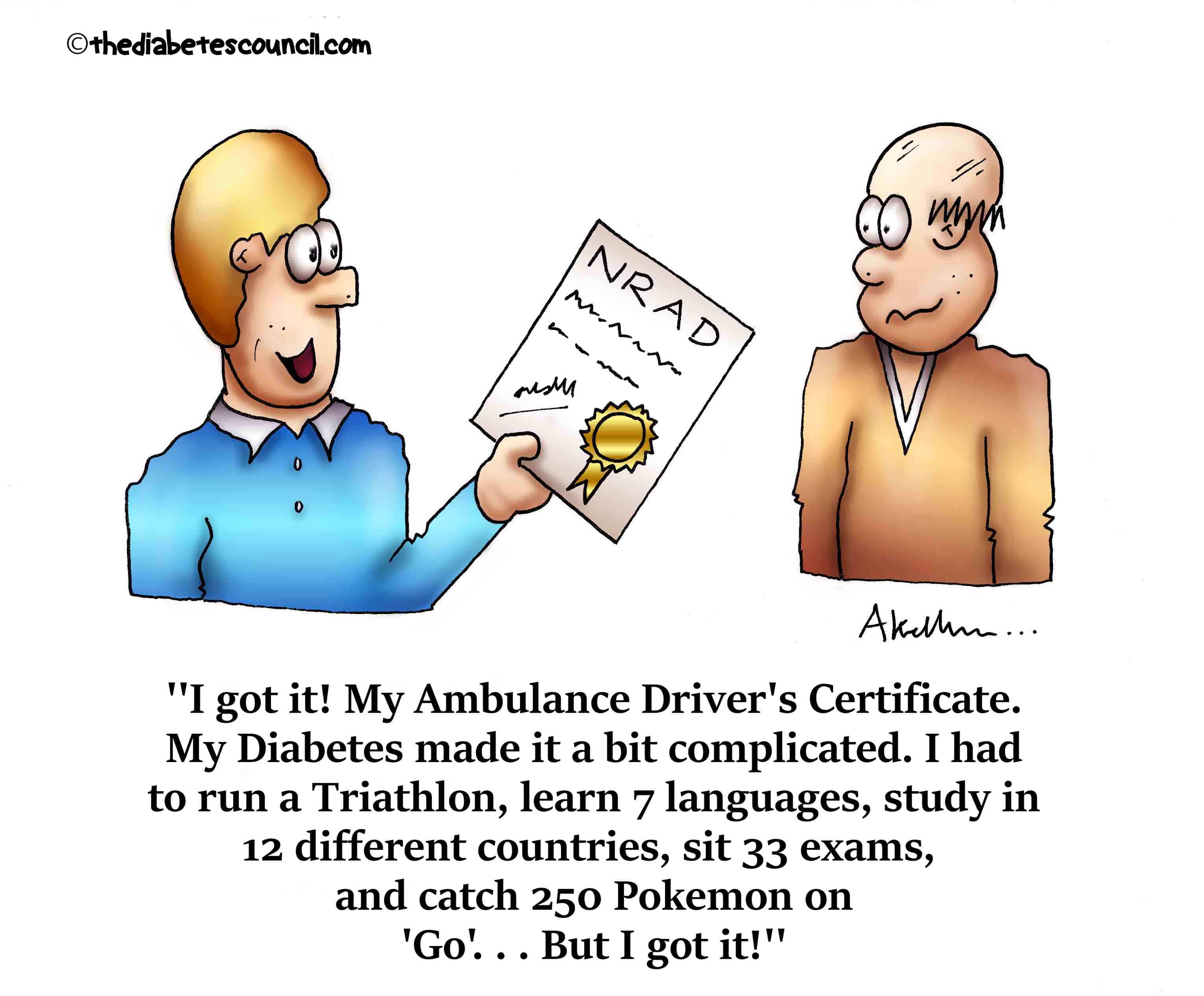 diabetes-ambulance-cartoon