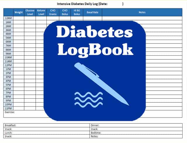 diabetes logbook