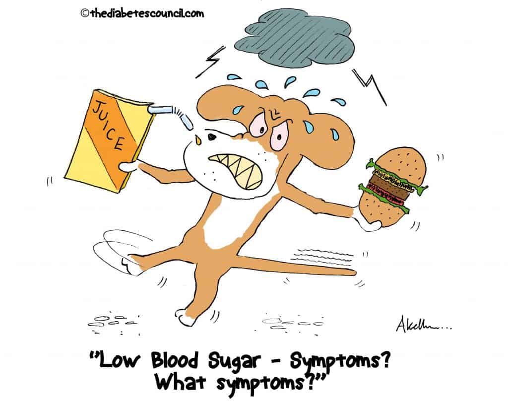 What a Low Blood Sugar Feels Like