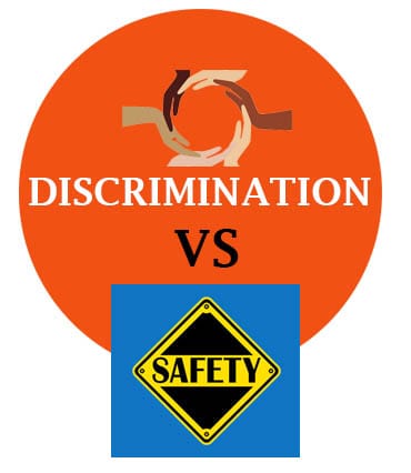 safety vs discrimination