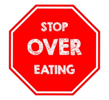 stop over eating