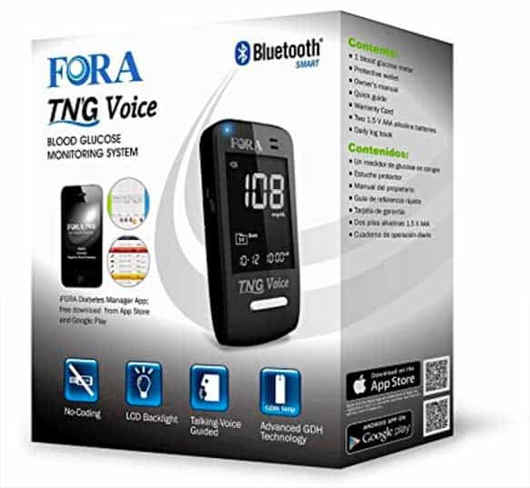 Fora Test N'Go Wireless Bluetooth Upper Arm Blood Pressure Monitor