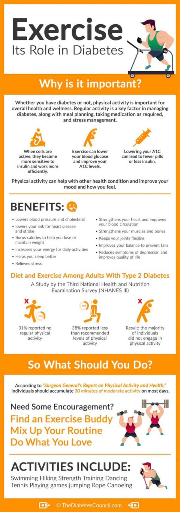Exercise Activities That Every Person with Diabetes Should Do