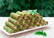 Vegetarian Spinach Rolls for Diabetics