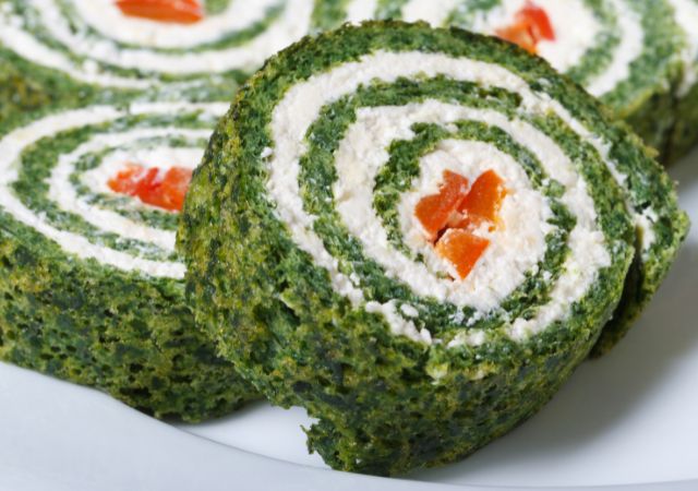 Vegetarian Spinach Rolls for Diabetics3