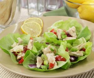 tuna lettuce wraps recipe