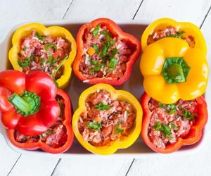 tuna stuffed peppers recipe